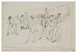 Jules Pascin Le duel des Amzones 1903